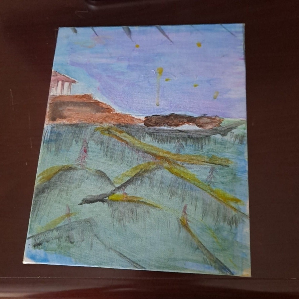 Handmade Sky Painting